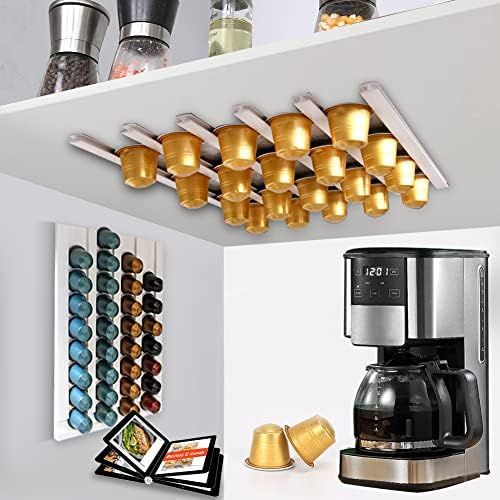 VOREN K Cup Holder| Adhesive Coffee Pod Holder Suitable to be Mounted Vertically or Horizontally ... | Amazon (US)