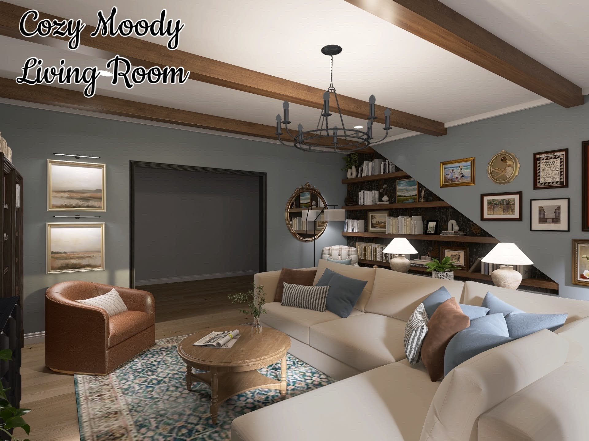 Designed by Olivia
Cozy Moody Living Room

#LTKmomlife #LTKSeasonal #LTKHome
