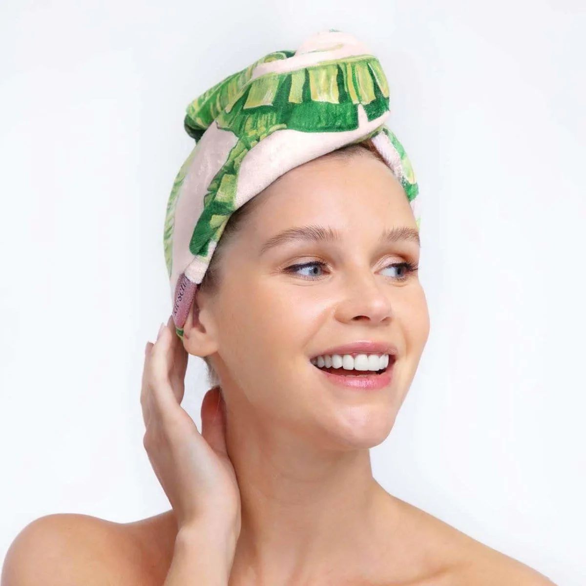 Quick Dry Hair Towel - Palm | Kitsch