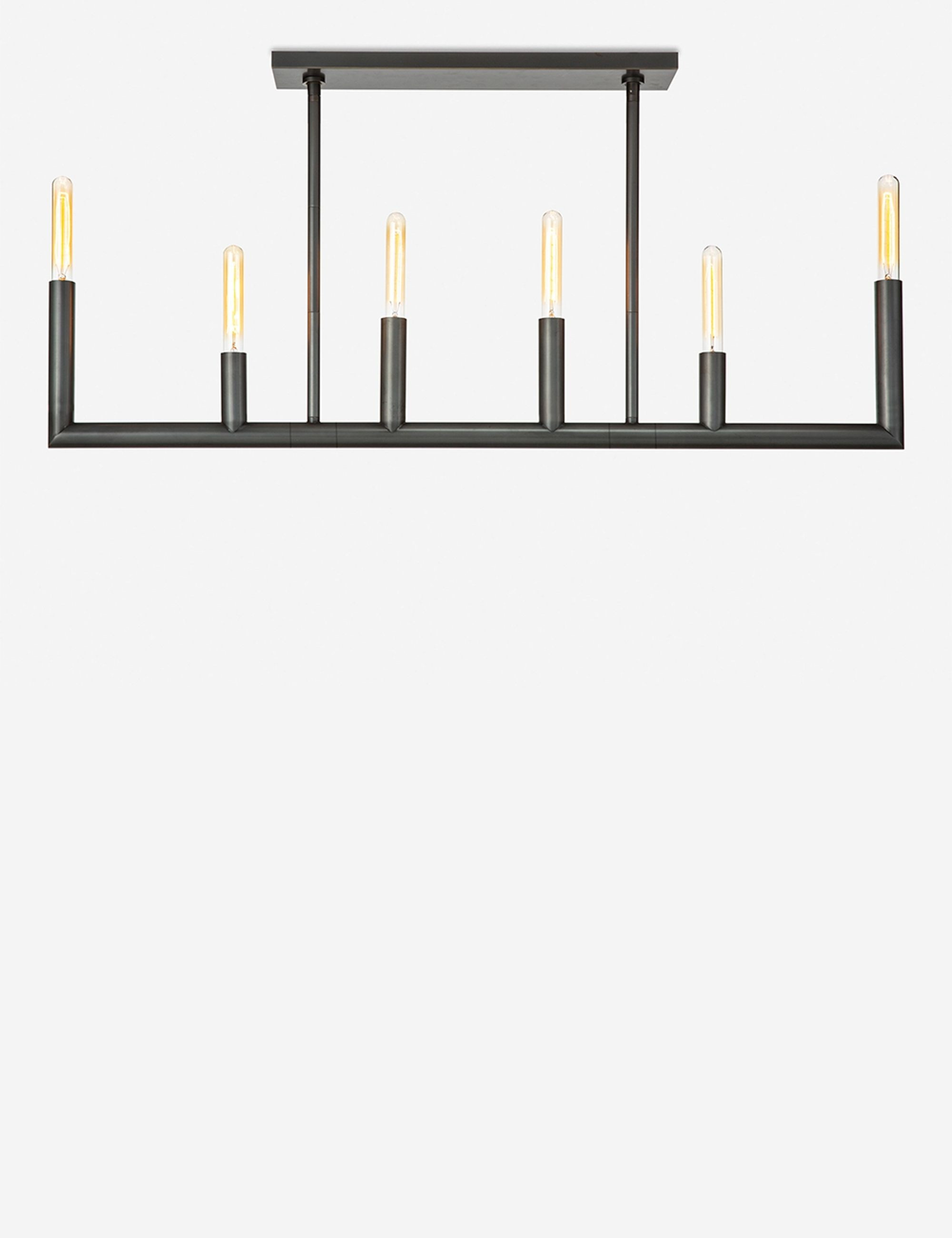 Regina Andrew Wolfe Linear Chandelier, Oil Rubbed Bronze | Lulu and Georgia 
