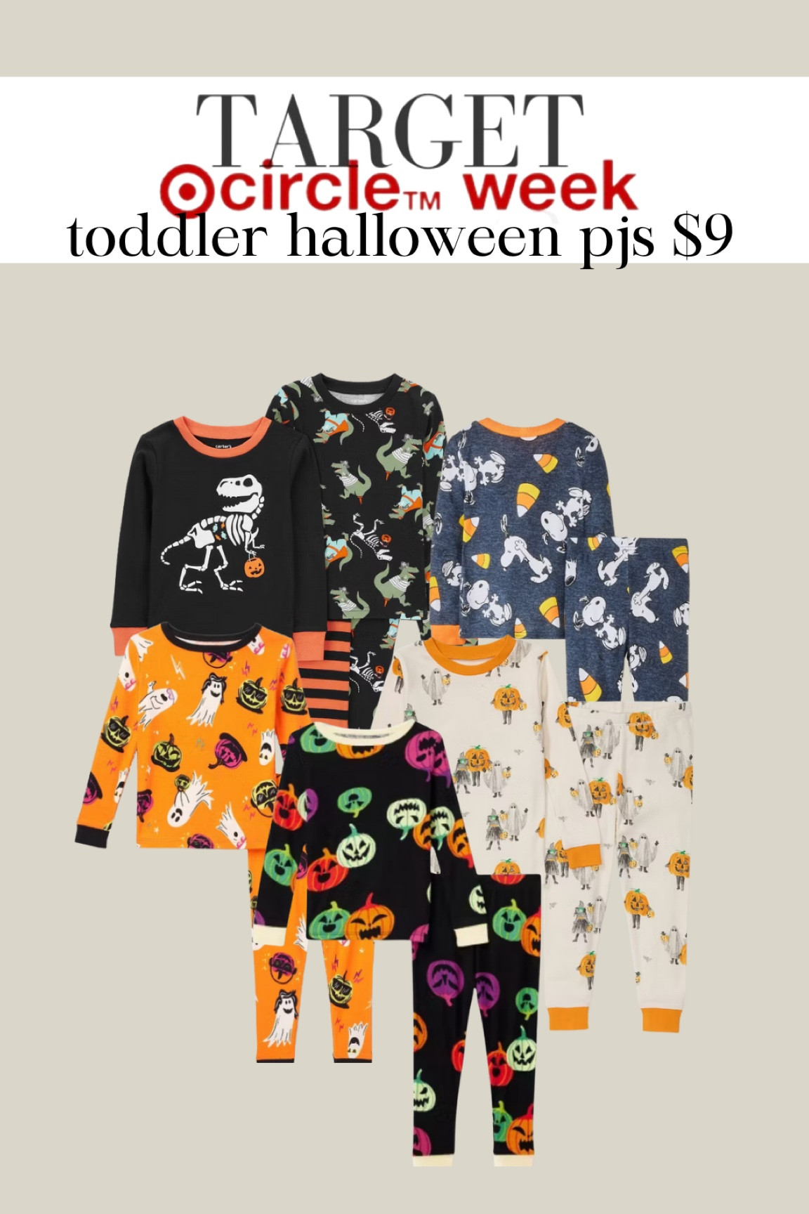 Target Circle — toddler Halloween pj sets $9 sale!🎯 

#targetcircle #targetsale #targetcircleweek #targetkids #targethalloween #kidshalloweenpjs #halloween #halloweenpjs #toddlerfinds #toddlerhalloween 

#LTKKids #LTKHalloween #LTKxTarget