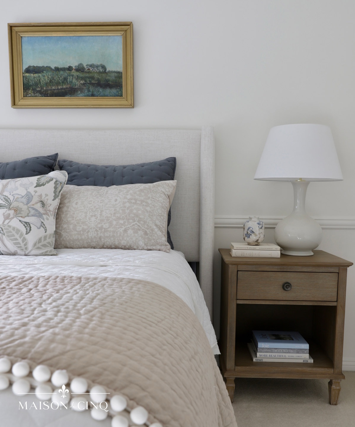 This Wayfair bed is viral for a reason! The talc color is THE perfect neutral - not yellow or gray!! And it’s now 32% off - less than I paid 2 years ago!!

Home decor, headboard, bedroom decor 

#LTKSaleAlert #LTKHome