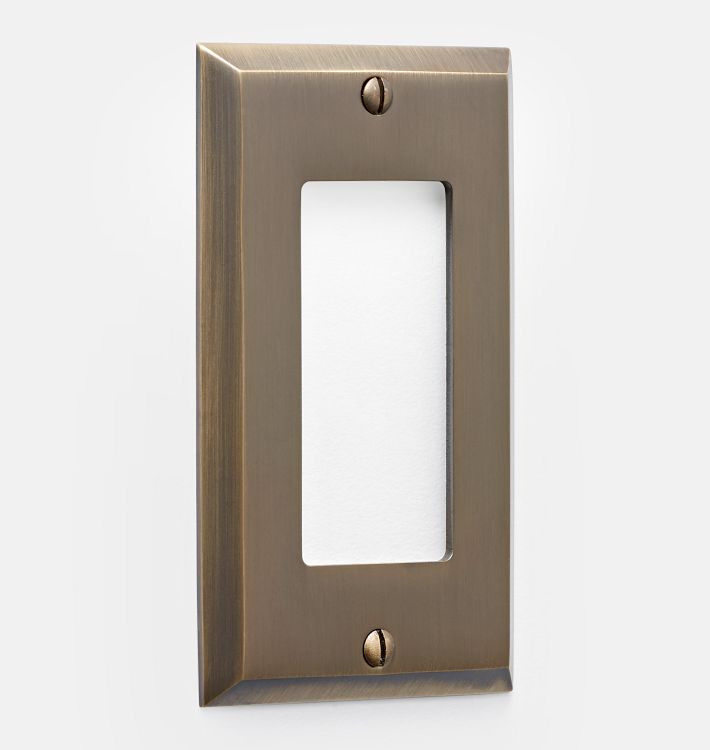 Lewis Single GFCI Switchplate | Rejuvenation