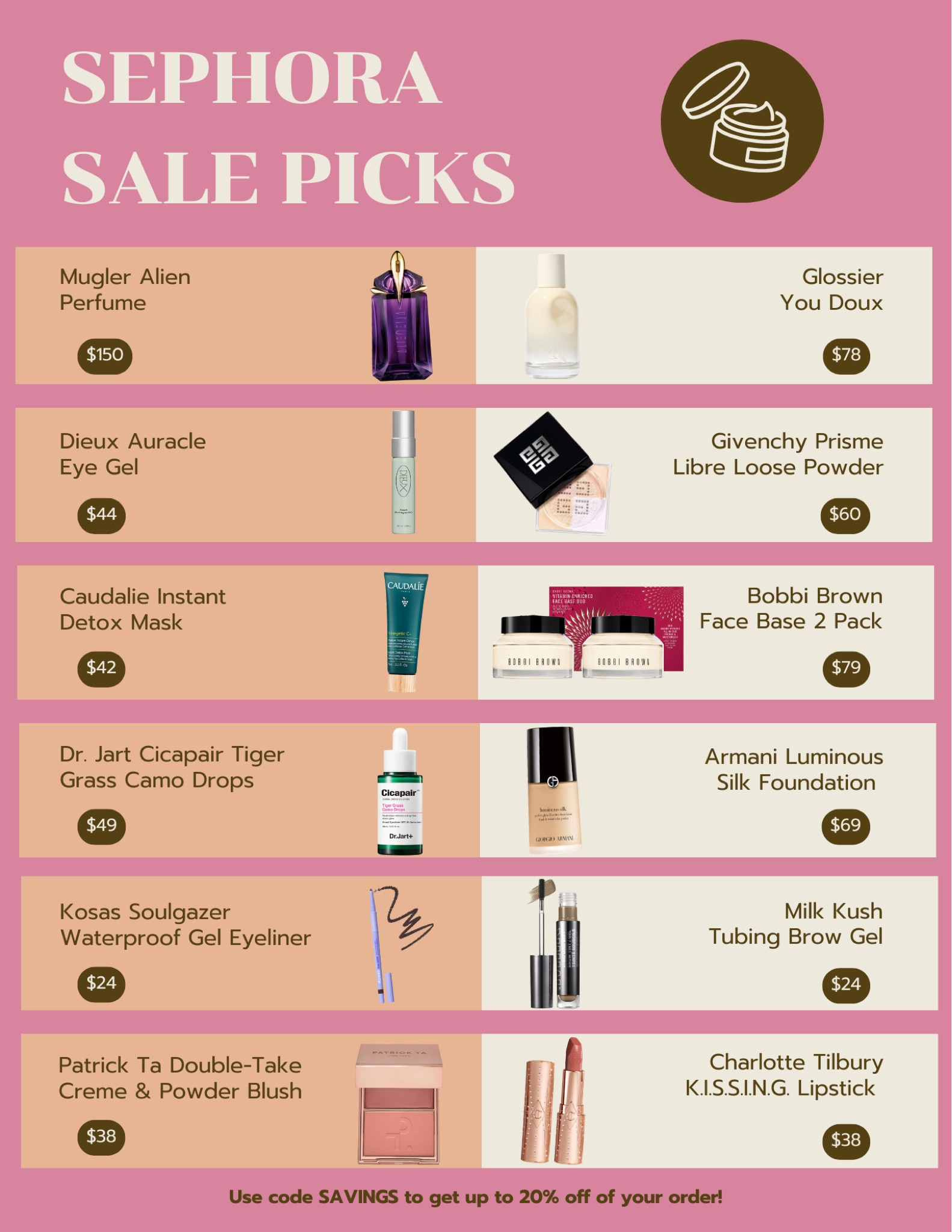 Sephora Sale Picks

My favorite skincare & makeup products



#LTKBeauty #LTKFindsUnder100 #LTKGiftGuide