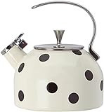 Kate Spade New York Black Deco Kettle, 3.80 LB, Scatter Dot | Amazon (US)