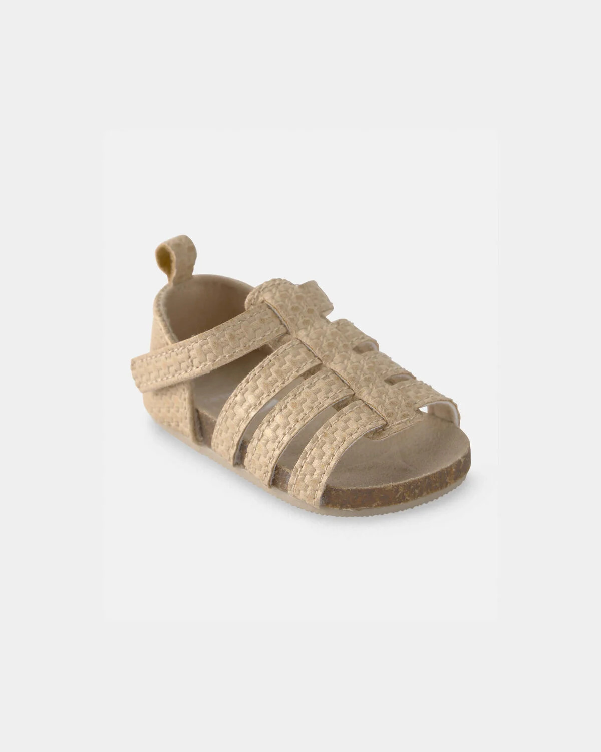 Baby Girl Strappy Sandals - Brown | Carter's | Carter's Inc
