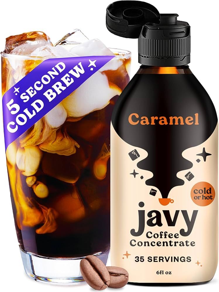 Javy Coffee Concentrate - Cold Brew Coffee, Perfect for Instant Iced Coffee, Cold Brewed Coffee a... | Amazon (US)