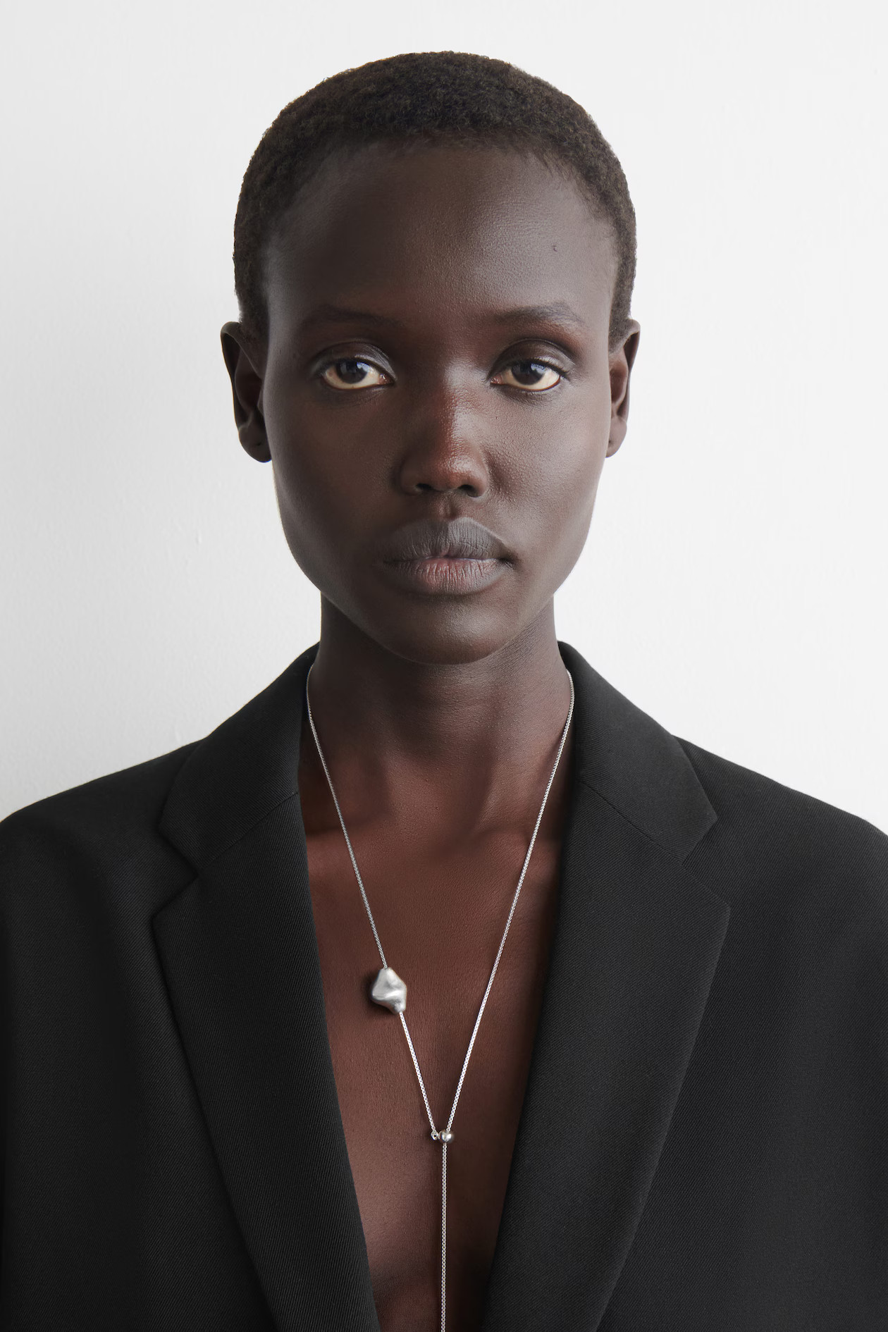 MOLTEN PENDANT NECKLACE - SILVER | COS GB | COS UK