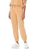 The Drop Women's Dominique Washed Fleece Coverstitched Utility Jogger, Doe Tan, L | Amazon (US)