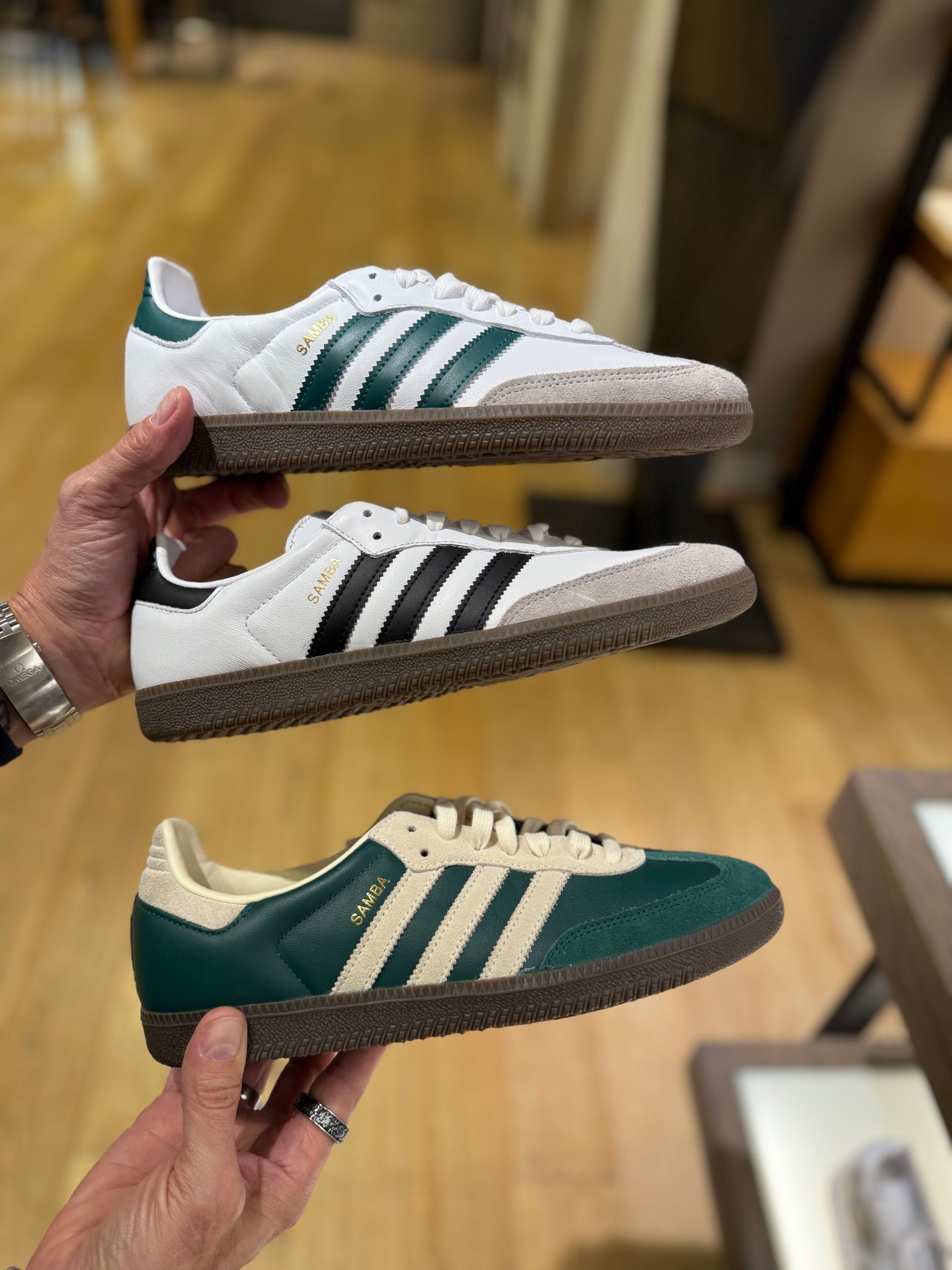 The Adidas Samba is one of those shoes that seems to fall in and out of being on “trend”. Quit listening to that noise. With its great fit and all its color combos (when demo grow yearly) this is a perfect shoe for your wardrobe. And. It’s ALOT less clunky than the Nike Air force 1’s, Courts or Dunks. THIS is an elevated sneaker. And they’re on sale. You’ll be seeing whole bunch more Sambas and Gazelles on my feet!



#LTKSeasonal #LTKOver40 #LTKMens