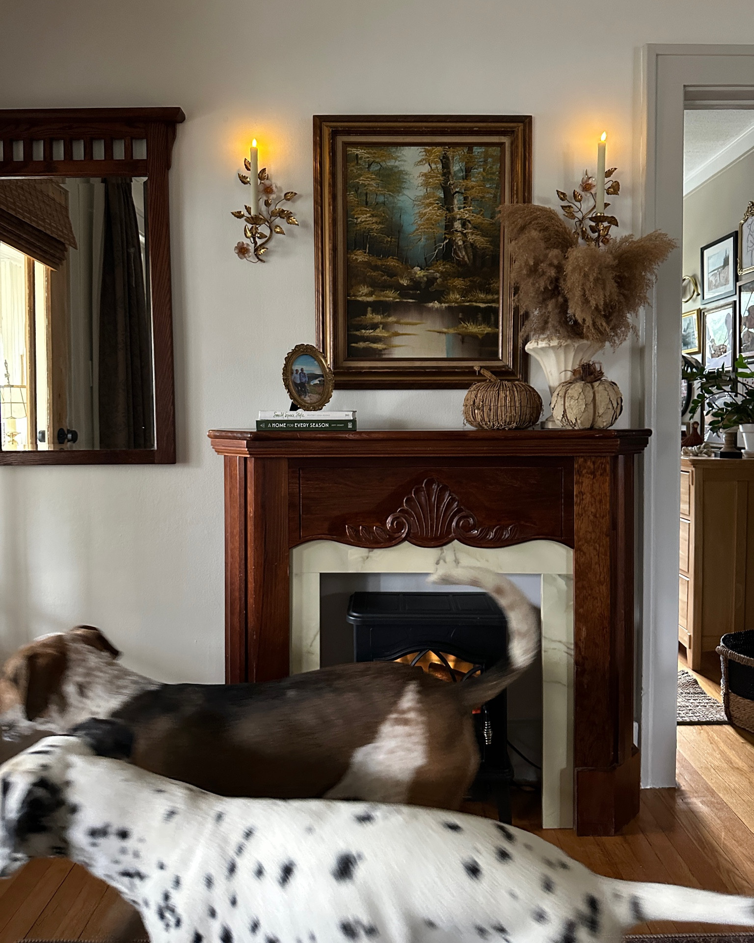 Most things in this photo are secondhand, but I found similar and linked what I could! 

#LTKSeasonal #LTKHome