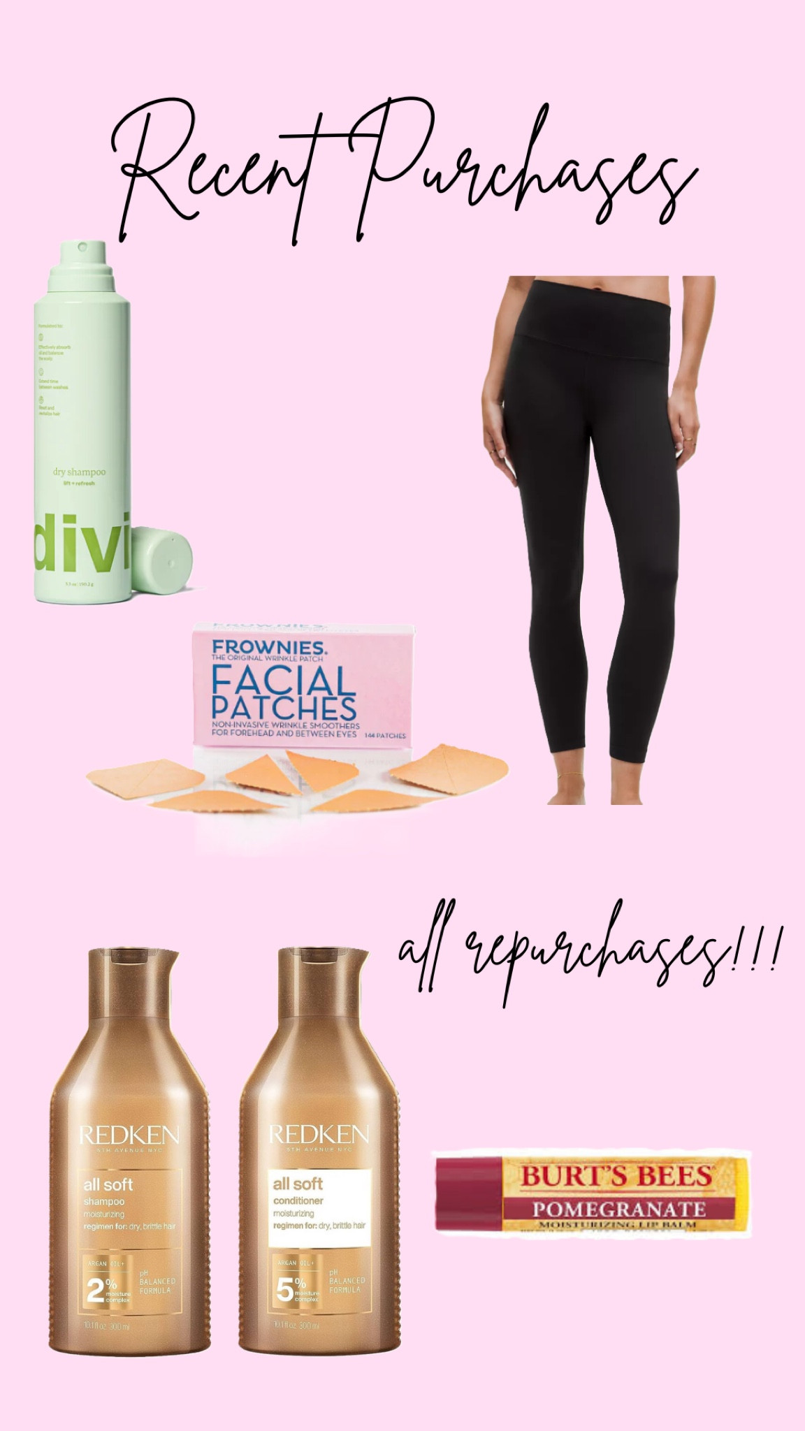 RECENT PURCHASES! all repurchases bc i love!!!

#LTKU #LTKSaleAlert