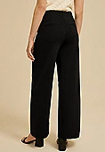 Ponte High Rise Wide Leg Pant | Maurices