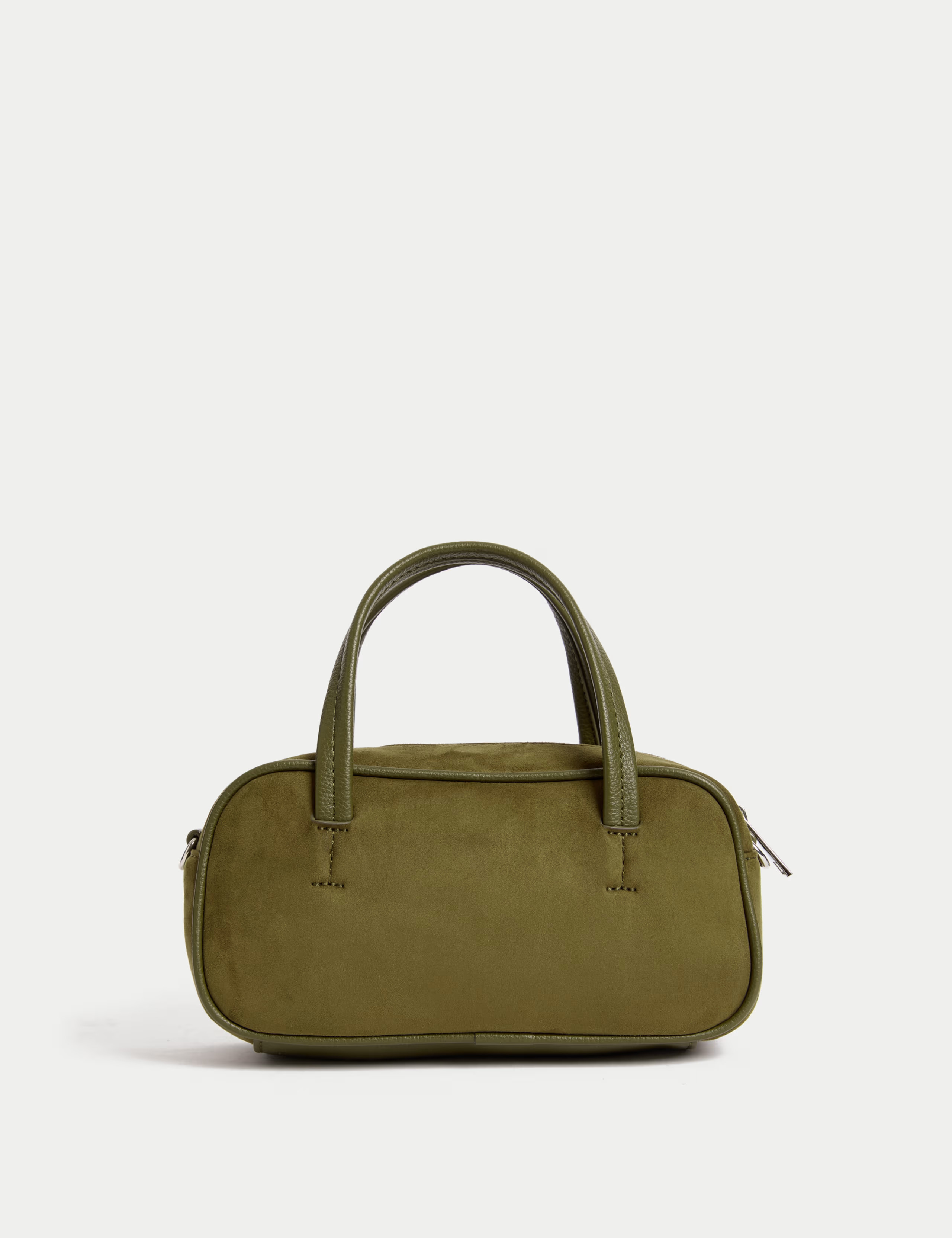 Suedette Mini Bowler Cross Body Bag | M&S Collection | M&S | Marks & Spencer (UK)