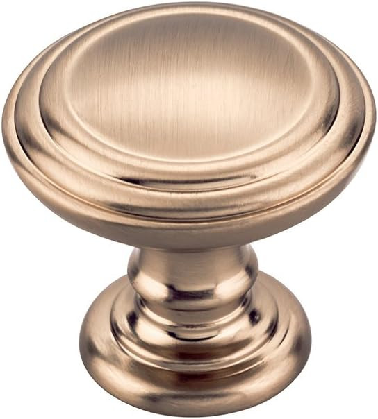 Top Knobs - TK321HB - Reeded Knob 1 1/2" - Honey Bronze - Chareau Collection | Amazon (US)