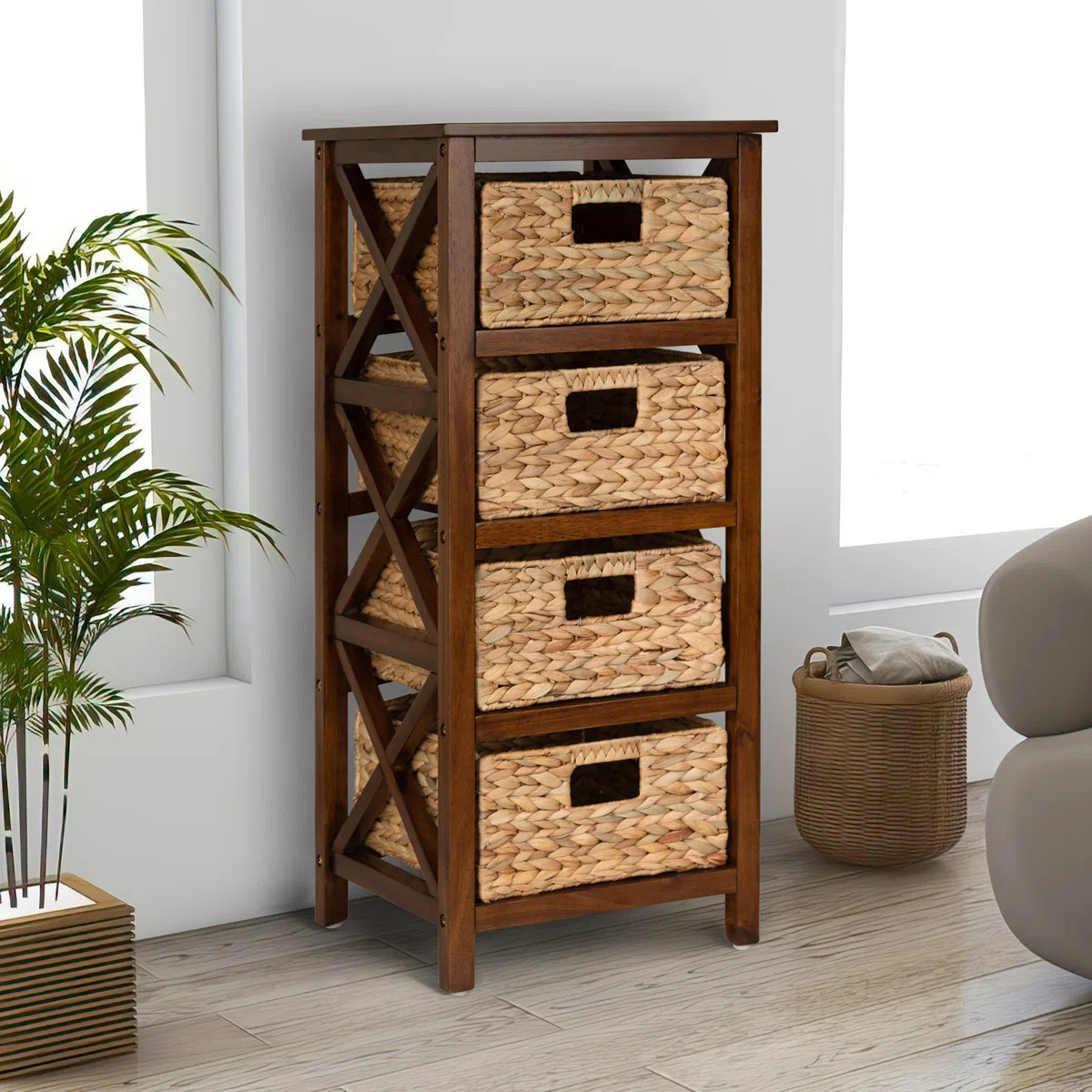 Emmanuelle 4 Drawer Storage Drawer | Wayfair North America
