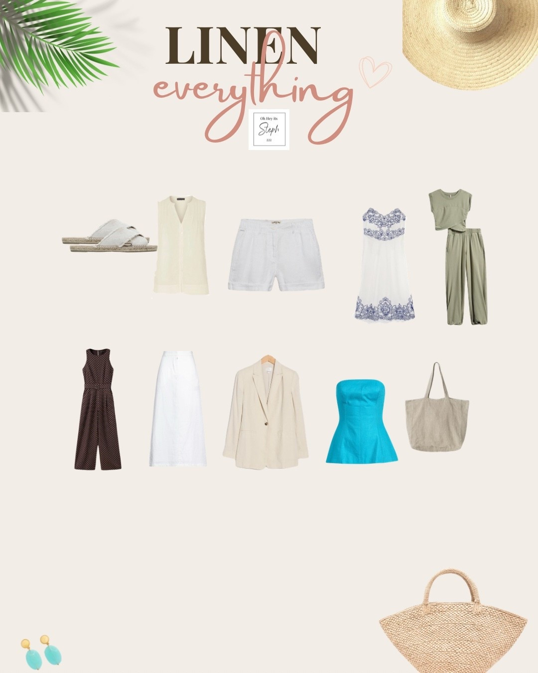 My personality from May through September: linen everything ✨

From easy dresses and matching sets to oversized button-downs and breezy pants, these are the pieces I reach for on repeat all summer long.

☀️ Lightweight & breathable
🤍 Effortless to style
✈️ Perfect for vacations
👗 Looks polished with minimal effort

The goal is simple: look put together without overheating.

#LTKSeasonal #LTKootd #LTKWorkwear