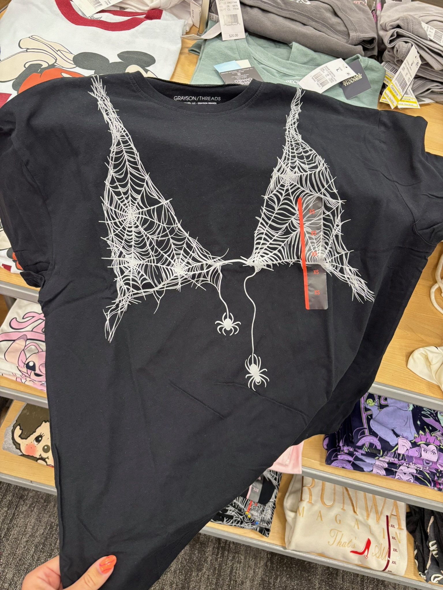 This spiderweb tee is so fun for spooky season! 🕸️🖤

Halloween, fall, T-shirt, tee @Target

#LTKootd #LTKSaleAlert #LTKSeasonal