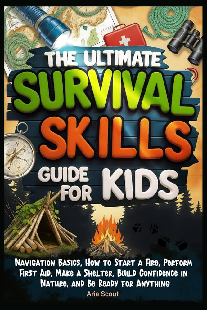 The Ultimate Survival Skills Guide for Kids: Navigation Basics, How to Start a Fire, Perform Firs... | Amazon (US)