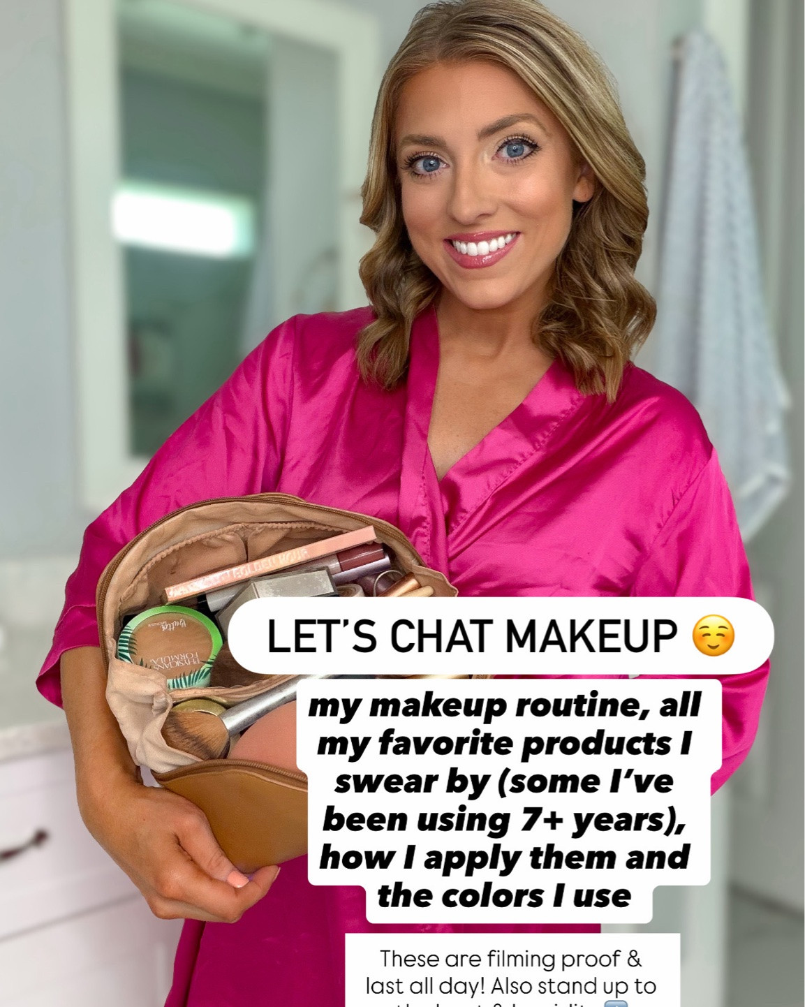 Let’s chat makeup! 💄✨

After years of testing products, swapping formulas, and figuring out what actually lasts through filming, heat, humidity, and long days, I’ve found a routine that truly works for me. Some of these products have been in my makeup bag for 7+ years because they consistently deliver.

I love mixing affordable beauty finds with a few higher-end favorites, and I always look for products that give a natural, long-wearing finish without feeling heavy. In this video I’m sharing my full makeup routine, how I apply everything, the exact shades I use, plus little application tips I’ve picked up along the way.

Whether you’re looking for a new everyday makeup routine, long-lasting makeup for summer, or affordable makeup products that actually perform, I hope this helps make getting ready a little easier.

#makeuproutine #everydaymakeup #affordablemakeup #drugstoremakeup #makeuptips #beautyfavorites #beautyroutine #longwearmakeup #summermakeup #makeuprecommendations #makeupessentials #glowymakeup #concealer #foundationroutine #beautyfinds #amazonbeauty #walmartbeauty #ultabeauty #makeuplover #beautyinfluencer #makeupreels #grwm #flawlessmakeup #beautyhacks #makeupproducts #everydayglam #humidityproofmakeup #filmingmakeup #beautycommunity

#LTKselfcare #LTKmorningroutine #LTKBeauty