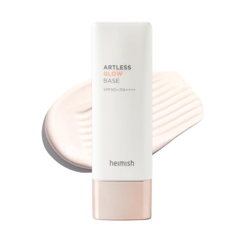 HEIMISH Artless Glow Base 1.35fl.oz/40ml, Multipurpose Makeup Base, Primer, Highlighter, Tone Up Sunscreen for face, Lightweight, Non-greasy, Hydrating, Natural Finish with SPF 50+ PA++++ | Amazon (US)