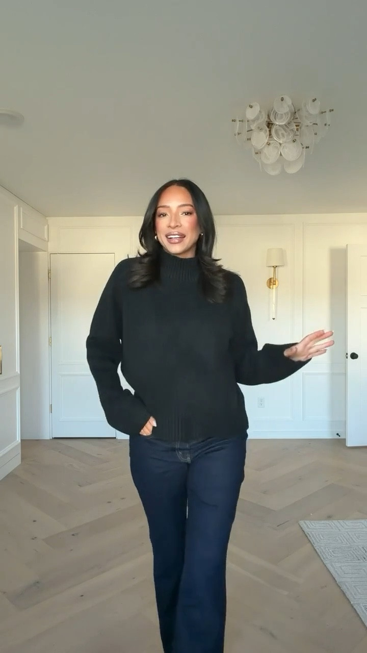 Use code AFNENA for an extra 15% OFF Abercrombie! Their Black Friday sale is happening now 20-50% off everything!! Wearing size M sweater and size 29 long jeans 

Fall outfit 
Fall fashion 
Winter outfit 
Winter fashion
Sweater outfit
Mockneck sweater  
Denim 

#LTKHoliday #LTKBump #LTKCyberWeek