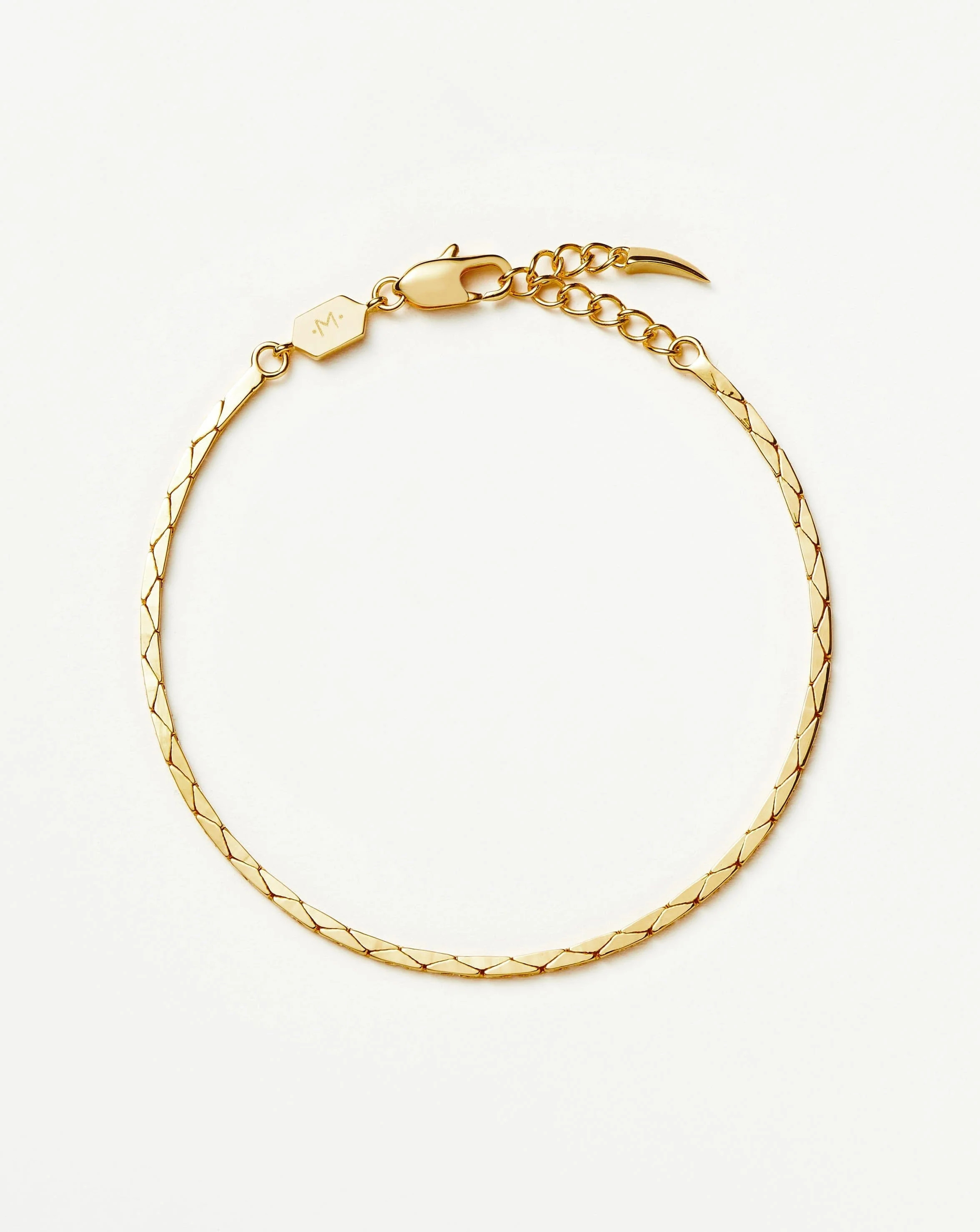 Lucy Williams Cobra Snake Chain Bracelet - Gold | Missoma | Missoma UK