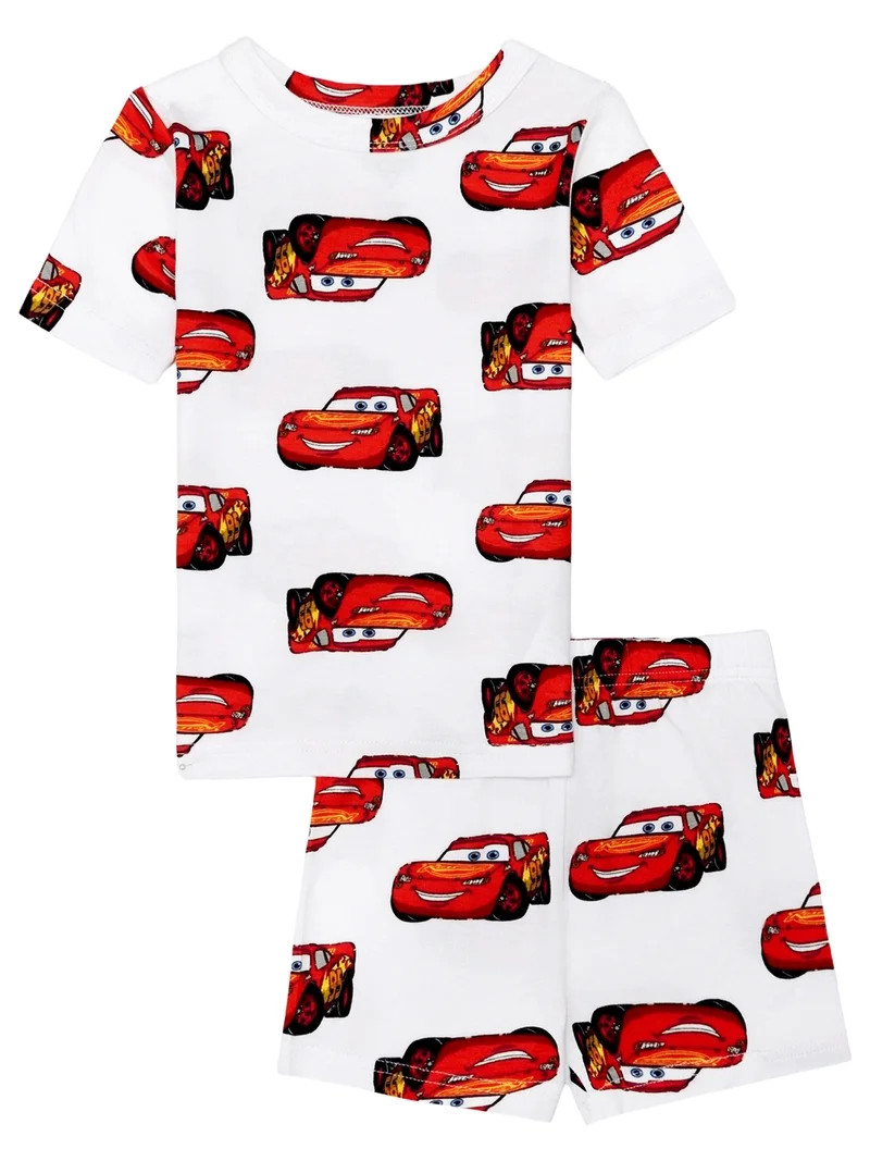 Character Toddler Boy Short Sleeve Top and Pant Pajama Set, 2-Piece, Sizes 2T-4T | Walmart (US)