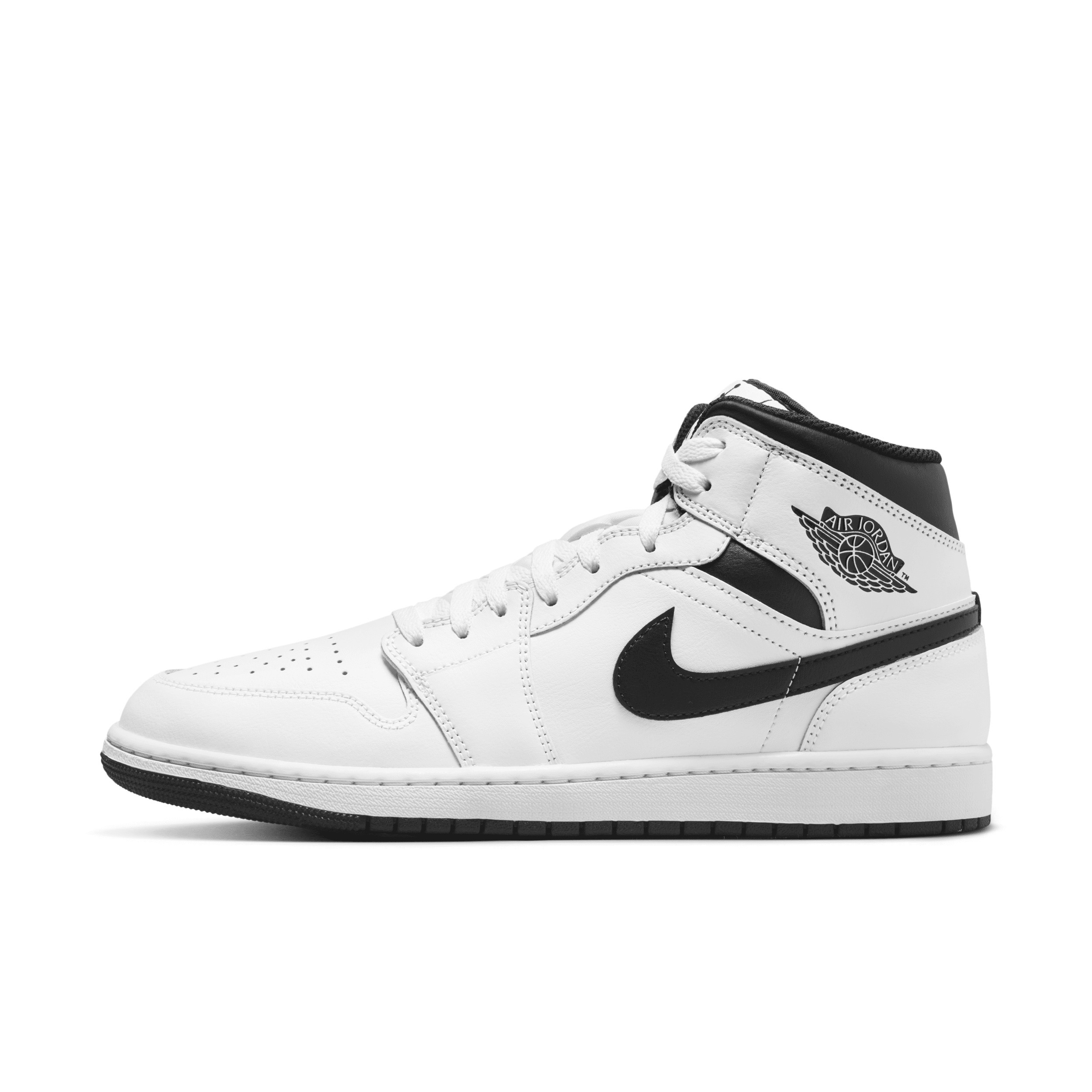 Men's Air Jordan 1 Mid Shoes in White, Size: 11.5 | DQ8426-132 | Nike (US)