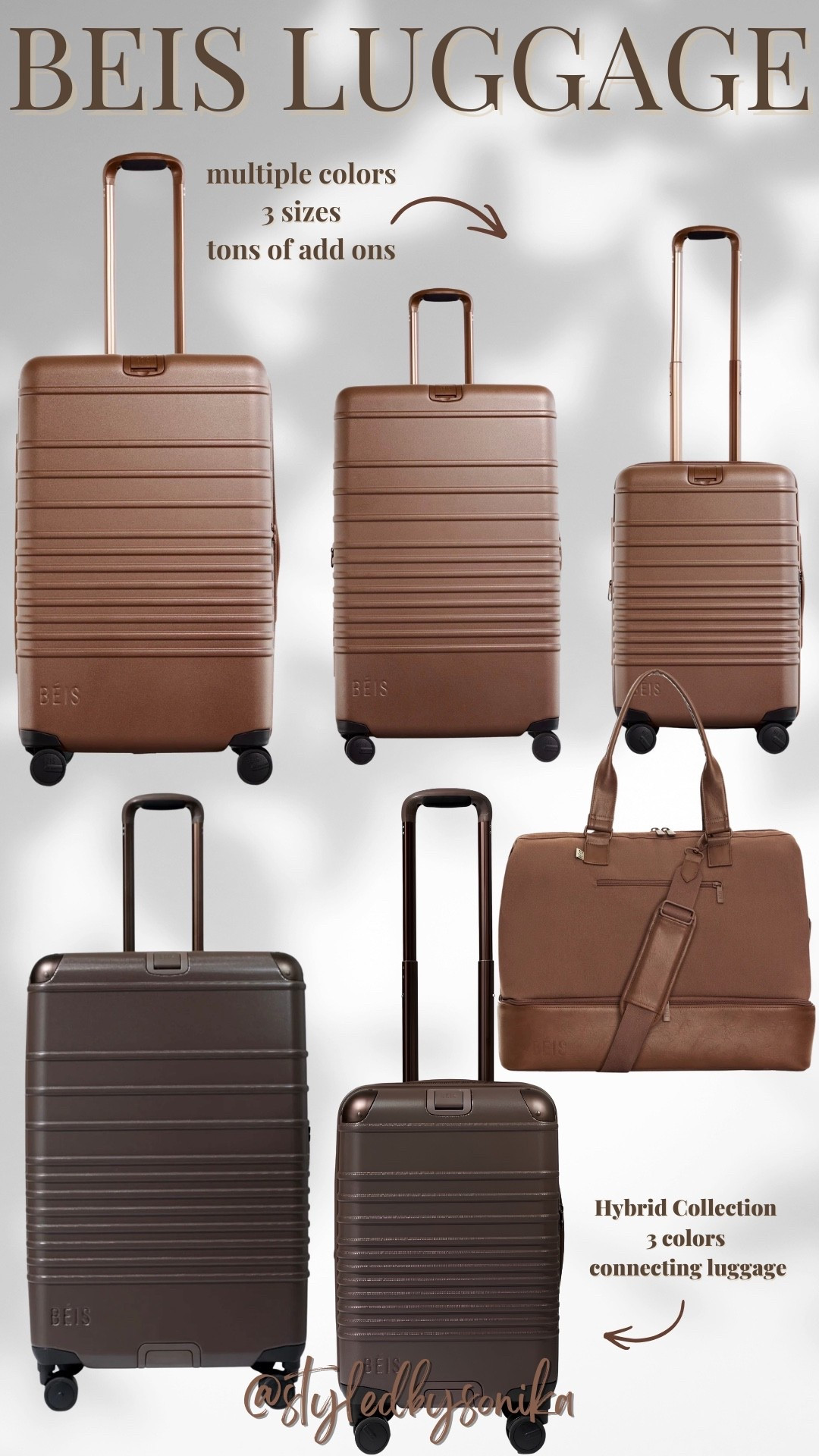 Beis luggage
Connecting luggage
Travel accessories

#LTKTravel #LTKSaleAlert #LTKMens