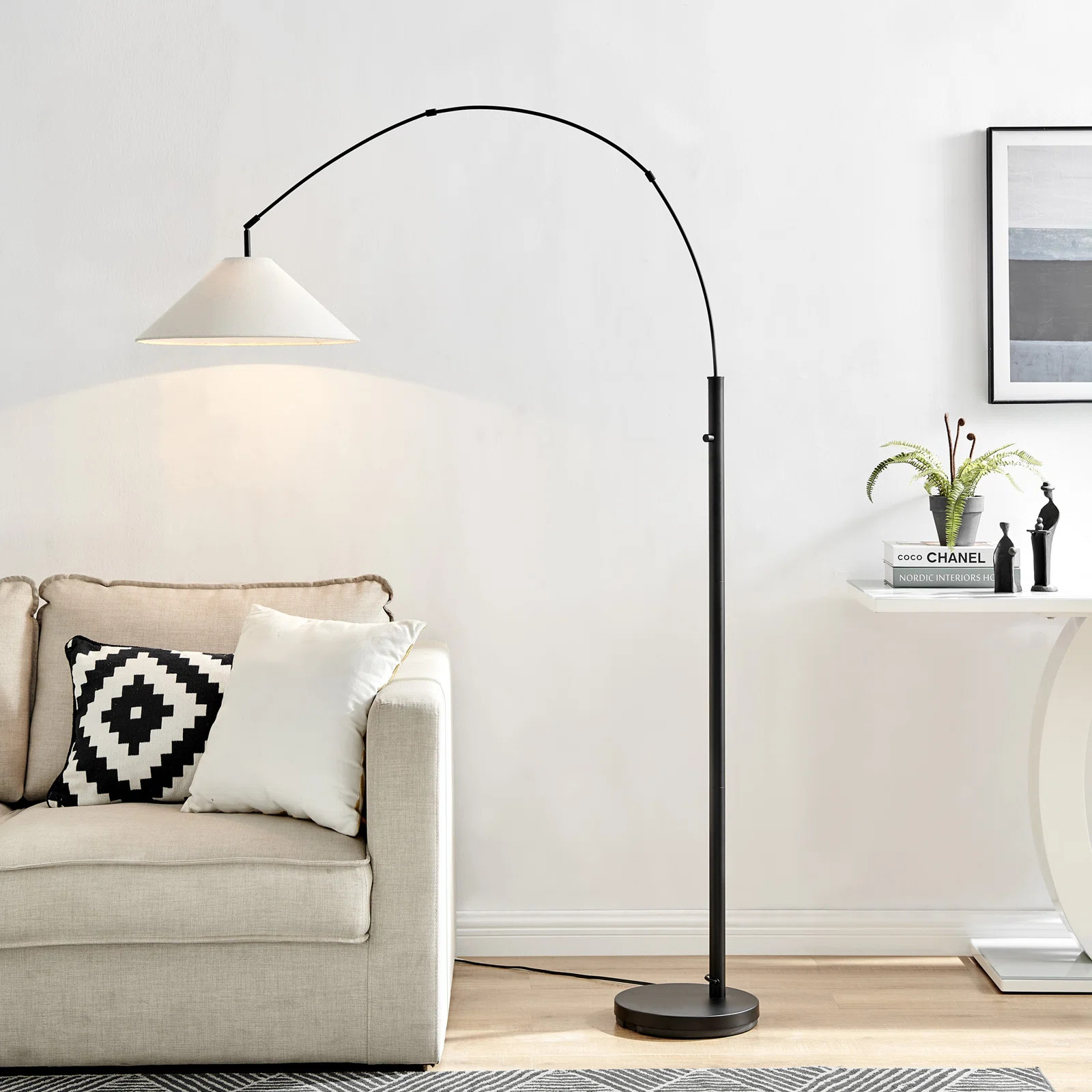 Jamea 78" Arched Floor Lamp | Wayfair North America