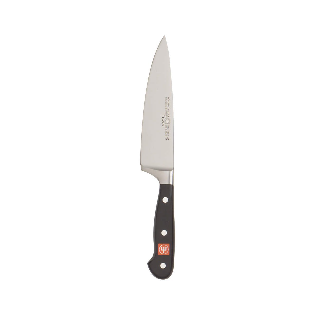 Wüsthof Classic 6" Chef's Knife + Reviews | Crate and Barrel | Crate & Barrel