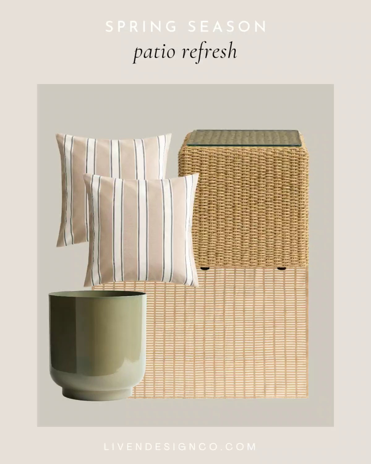 Patio refresh. Patio decor. Outdoor decor. Outdoor pillows. Outdoor planter. Outdoor cushions. Woven lanterns. 

#LTKSeasonal #LTKHome #LTKSaleAlert