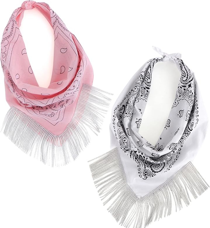 Disco Cowgirl Bachelorette Bandanas | Last Disco Party Decorations Nashville Bachelorette Party Favo | Amazon (US)