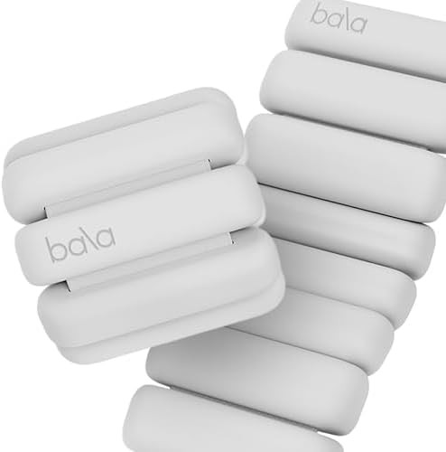 Bala Bangles Wrist & Ankle Weights for Women & Men - Adjustable Silicone Weighted Bracelet Set fo... | Amazon (US)