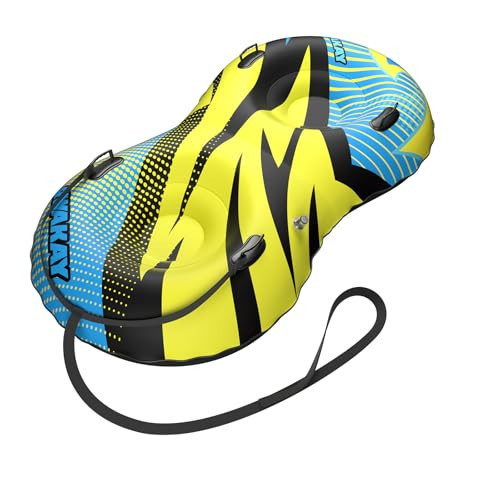 Snow Tube for Sledding Heavy Duty - Snow Sled for Kids and Adult - Double Seats Inflatable Sleds Snow Tubes with Towable Rope - 2 Person Extra Large Inner Tube Snow Sledding for Winter Outdoor Sport | Amazon (US)