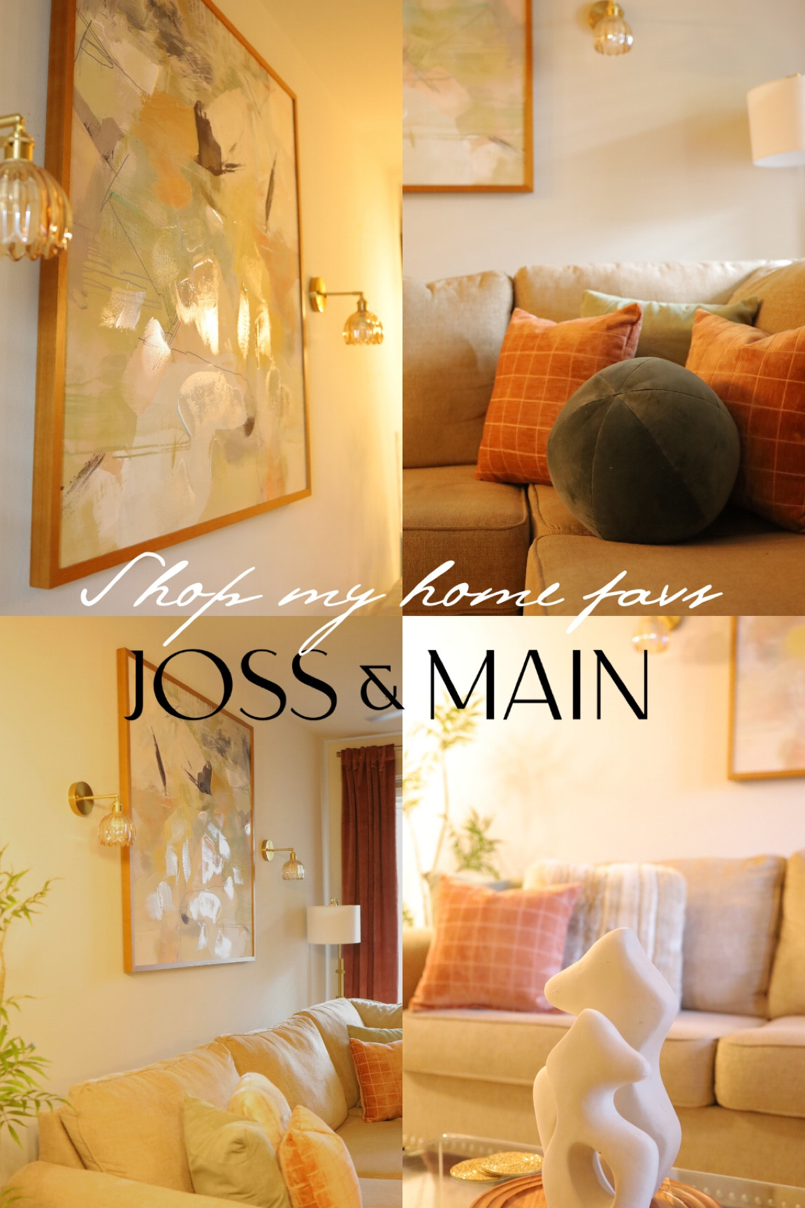 I love finding home favorites that make a space feel fresh. Lately, I’ve been into the mix of clay and blue—such a good combo! @jossandmain always has pieces that fit my style, and the quick delivery is a bonus. ✨ #JossAndMainPartner #JossAndMainCommunity #JossAndMainEdit #MyJossAndMain