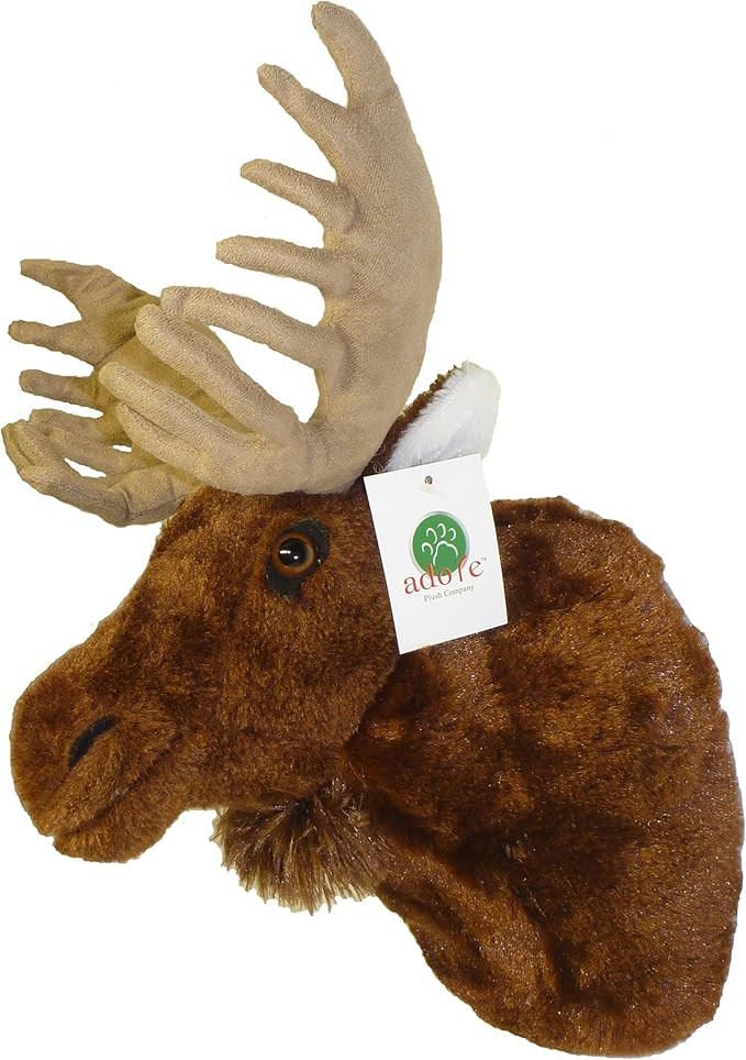 Adore 13" Yukon The Moose Plush Stuffed Animal Walltoy Wall Mount | Amazon (US)