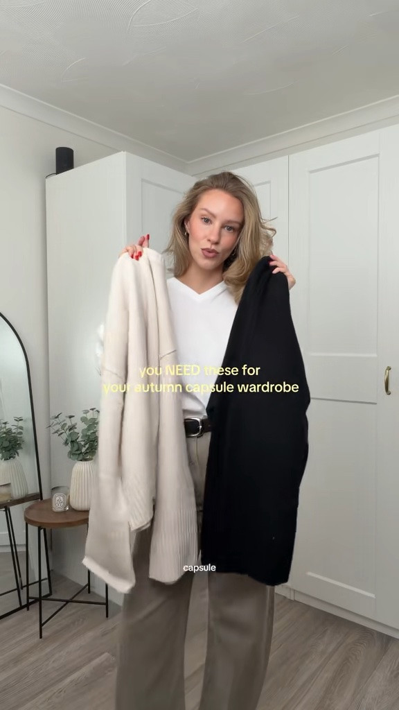Autumn capsule wardrobe staple - the knit jumper - 25% off!!