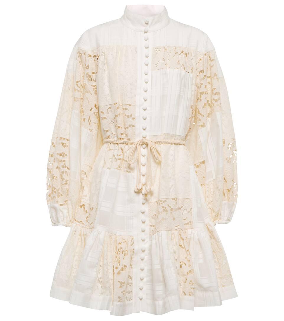 Andie lace-paneled minidress | Mytheresa (US/CA)