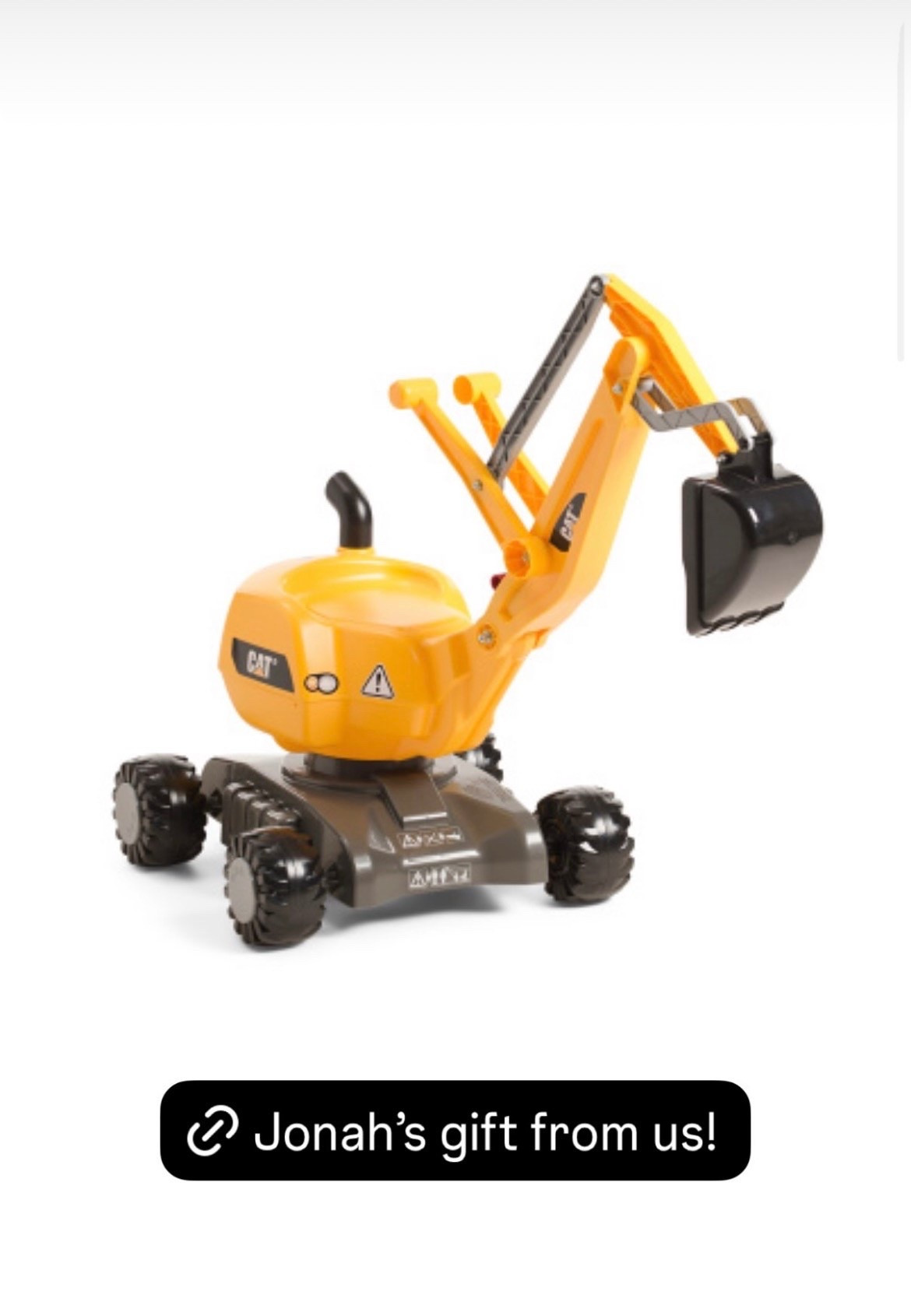 Jonah’s gift from us - a ride-on construction toy!

#LTKmomlife #LTKBaby #LTKKids