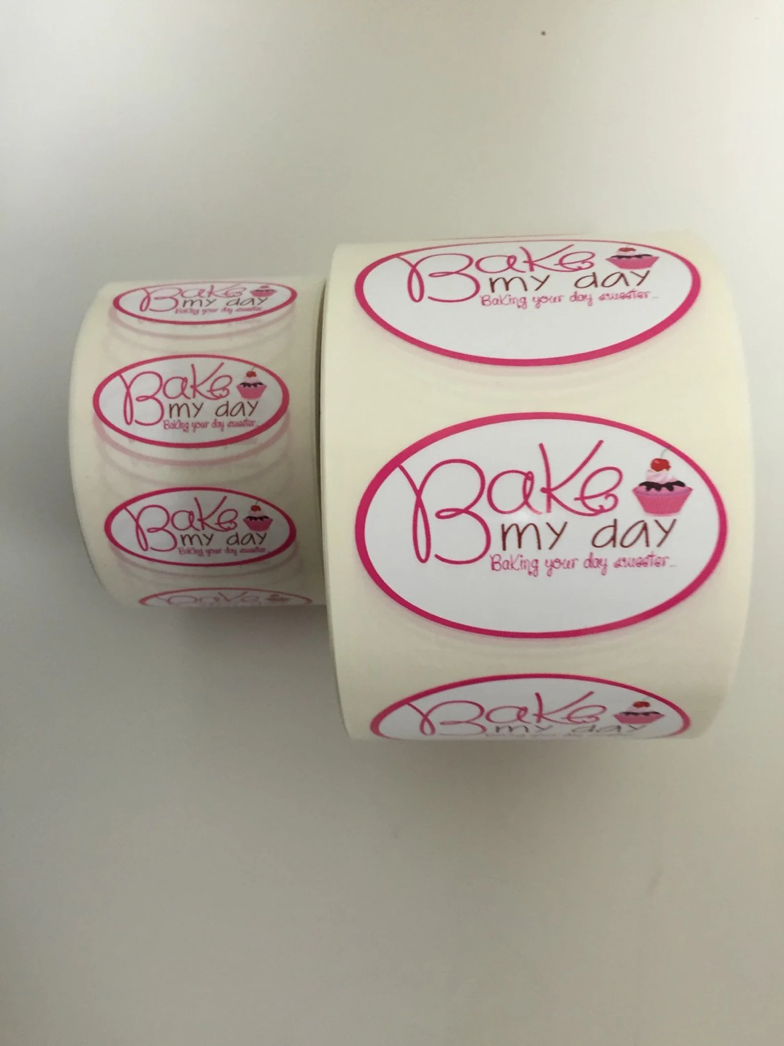 Custom Oval Stickers | Personalized Product Labels | Logo Stickers on Semi-Glossy Paper | Multipl... | Etsy (Global)