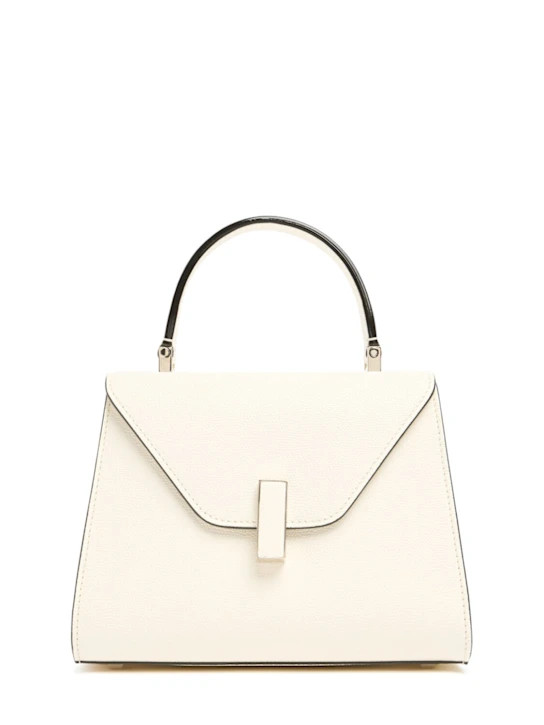 Mini Iside grained leather bag | Luisaviaroma