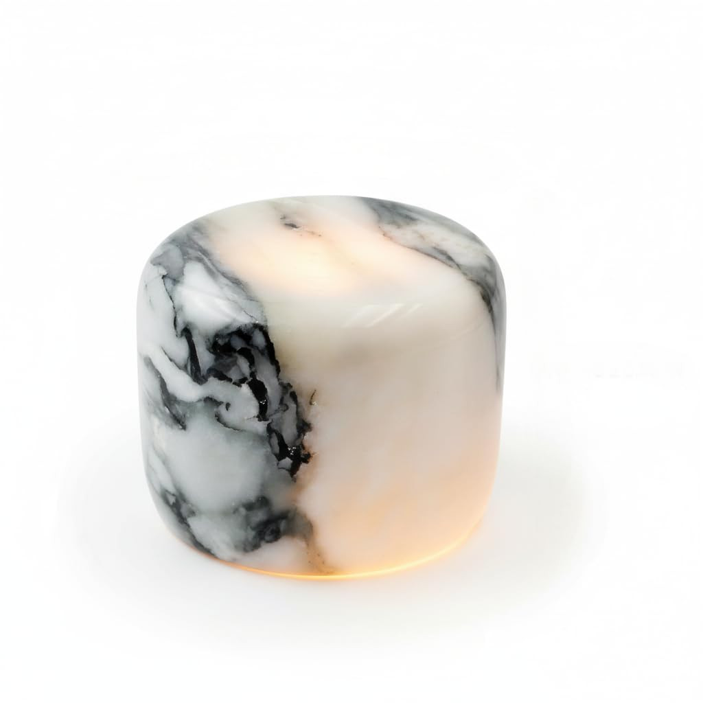 Marble Lamp Night Light Touch Bedside Table Lamp for Bedroom,Type-C Rechargeable Small Desk Bedsi... | Amazon (US)