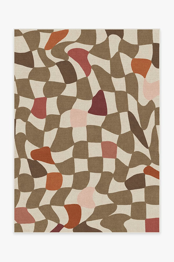 Faye Natural Pop Rug | Ruggable
