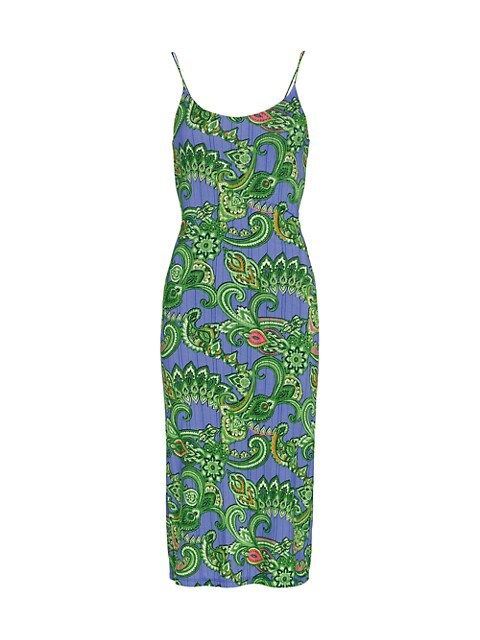 Delora Paisley Slip Dress | Saks Fifth Avenue
