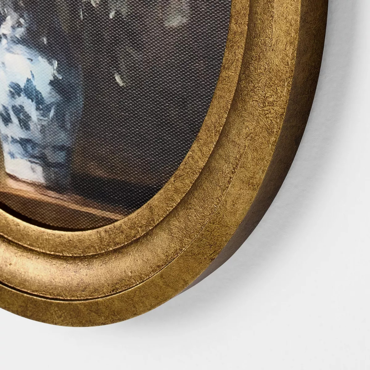 9"x12" Oval Floral Bouquet Framed Wall - Threshold™ designed with Studio McGee | Target