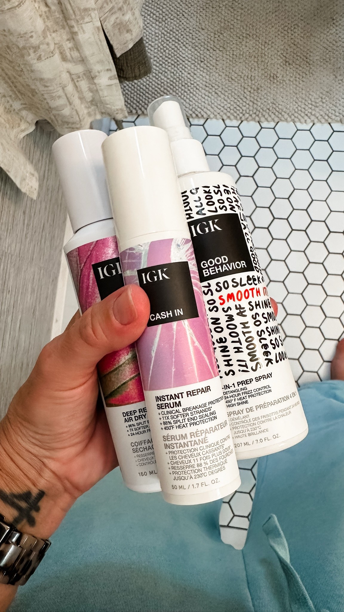Honestly, I’m not usually a big product person but these have been lovely for my air drying hair in the summer. And they smell so good and leave my hair so soft! 4-1 leave in, split ends and styler. Not heavy or gucky either. Prime day sale!!

#LTKBeauty #LTKdayinmylife #LTKselfcare
