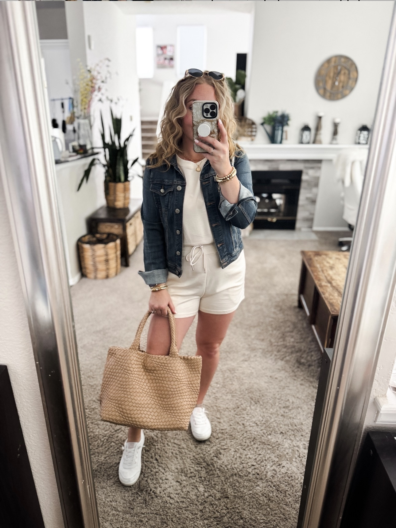 Beige romper with a denim jacket, oversized tote bag, and white sneakers. Everything fits tts






Amazon outfits every outfit inspo, outfit ideas, casual outfits amazon, amazon outfits every day, spring outfits 2026, summer outfits

#LTKSaleAlert #LTKPetite #LTKootd