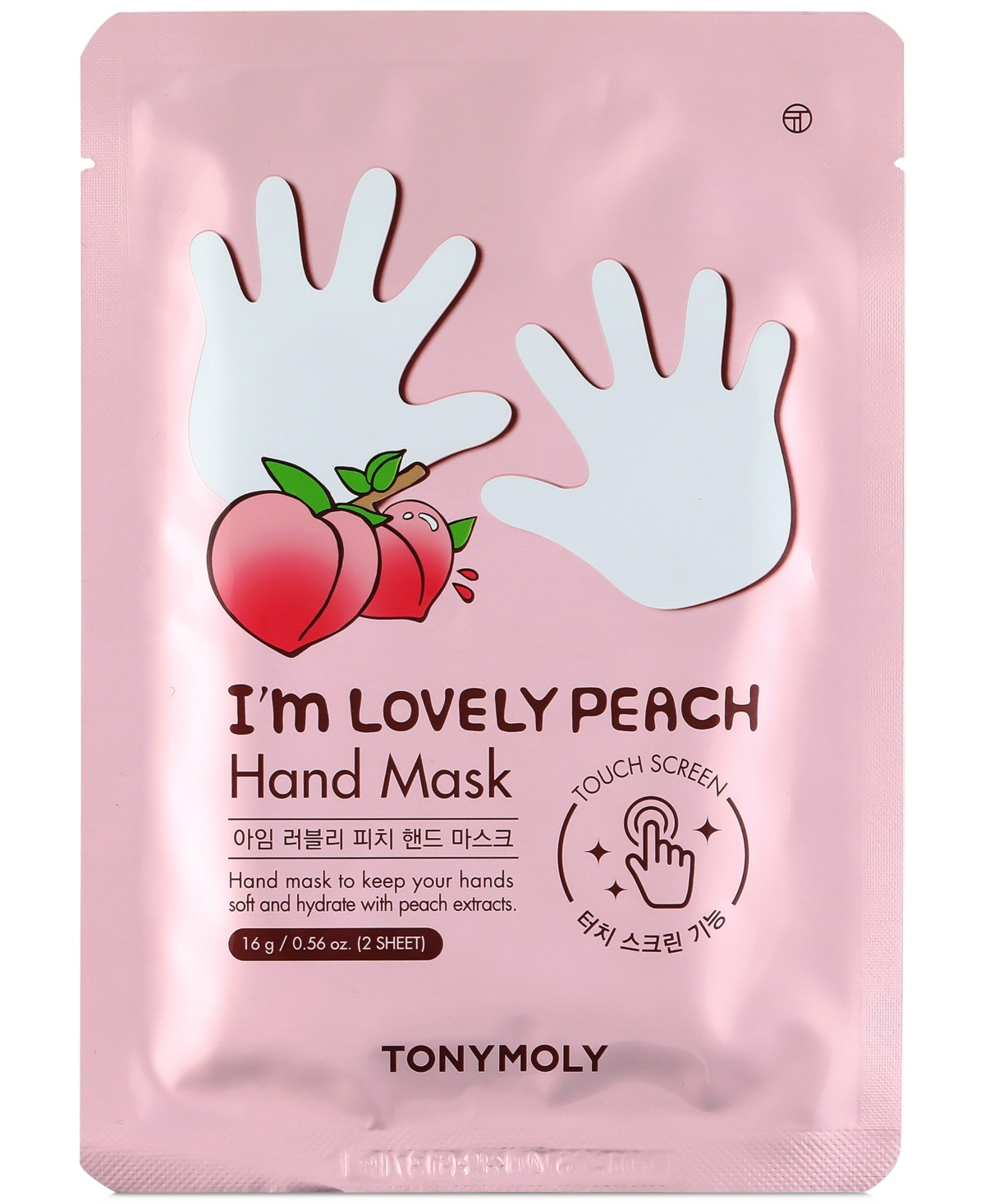 Tonymoly I'm Lovely Peach Hand Mask | Macy's
